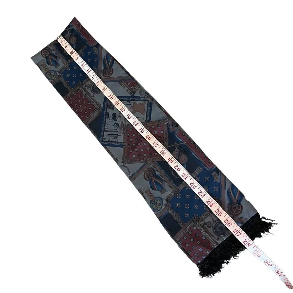 Equestrian  Horse theme gents evening scarf